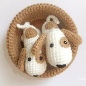 Crochet dog amigurumi pattern