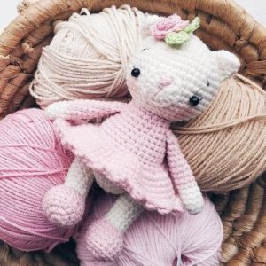 Crochet kitty amigurumi