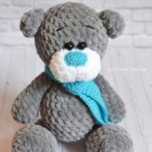 Plush bear amigurumi