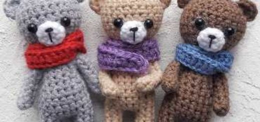 Crochet bears amigurumi