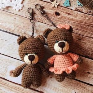 Crochet teddy bear amigurumi