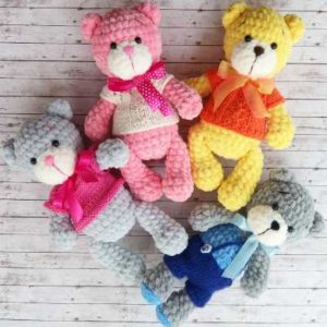 Crochet bears amigurumi