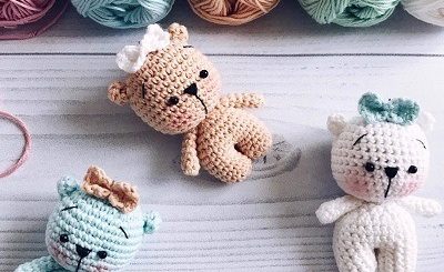 Crochet teddy bears amigurumi