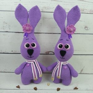 Crochet bunny amigurumi
