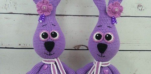Crochet bunny amigurumi