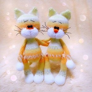 Crochet cat amigurumi
