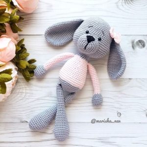 Crochet dog amigurumi