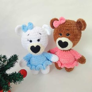 Crochet bears amigurumi