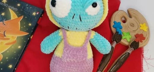 Crochet zombie amigurumi