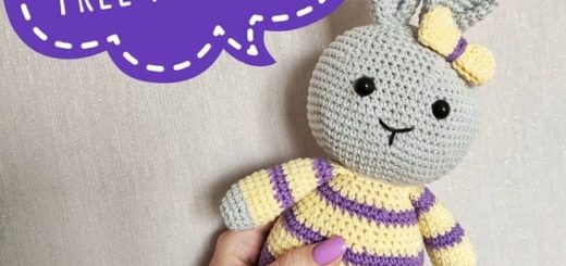 Sweet crochet bunny