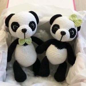 Amigurumi panda free pattern