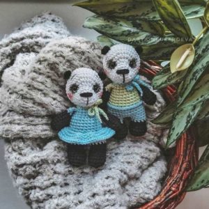 Amigurumi little panda