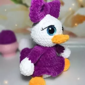 Crochet sweet duck