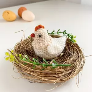 Easter chicken amigurumi