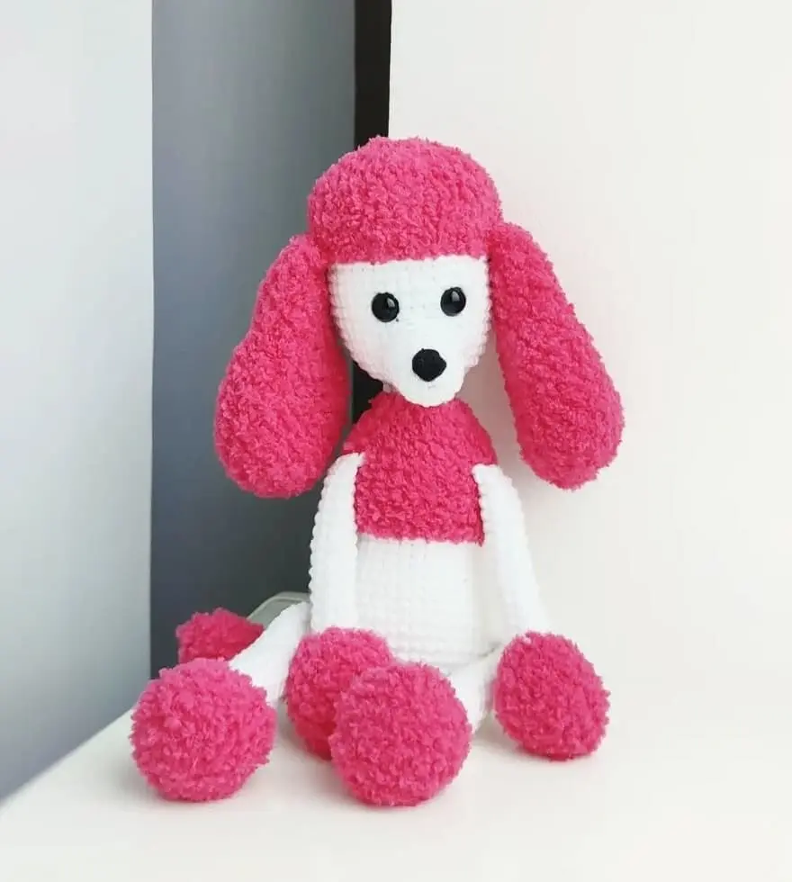 Crochet poodle dog amigurumi Crochet poodle dog amigurumi