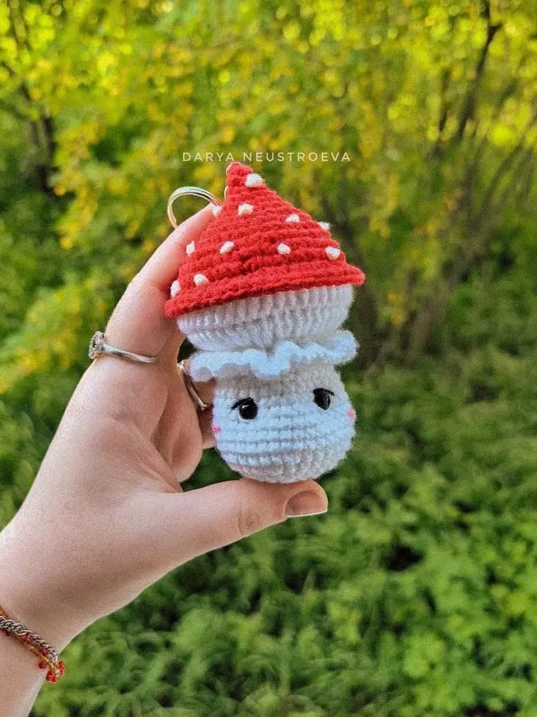 Amigurumi fly agaric mushroom Amigurumi fly agaric mushroom