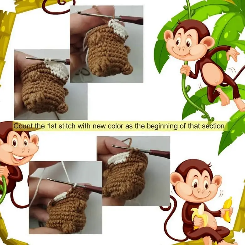 Crochet monkey tutorial Crochet monkey tutorial