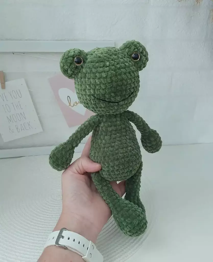Crochet frog amigurumi Crochet frog amigurumi