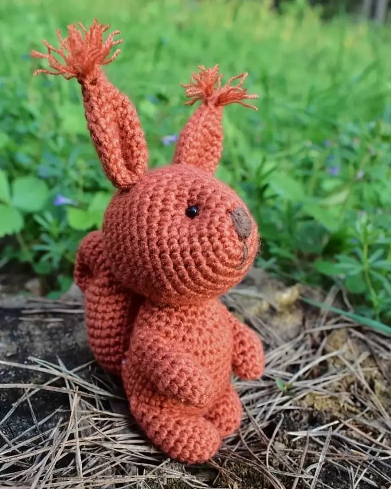 Crochet little squirrel free pattern Crochet little squirrel free pattern