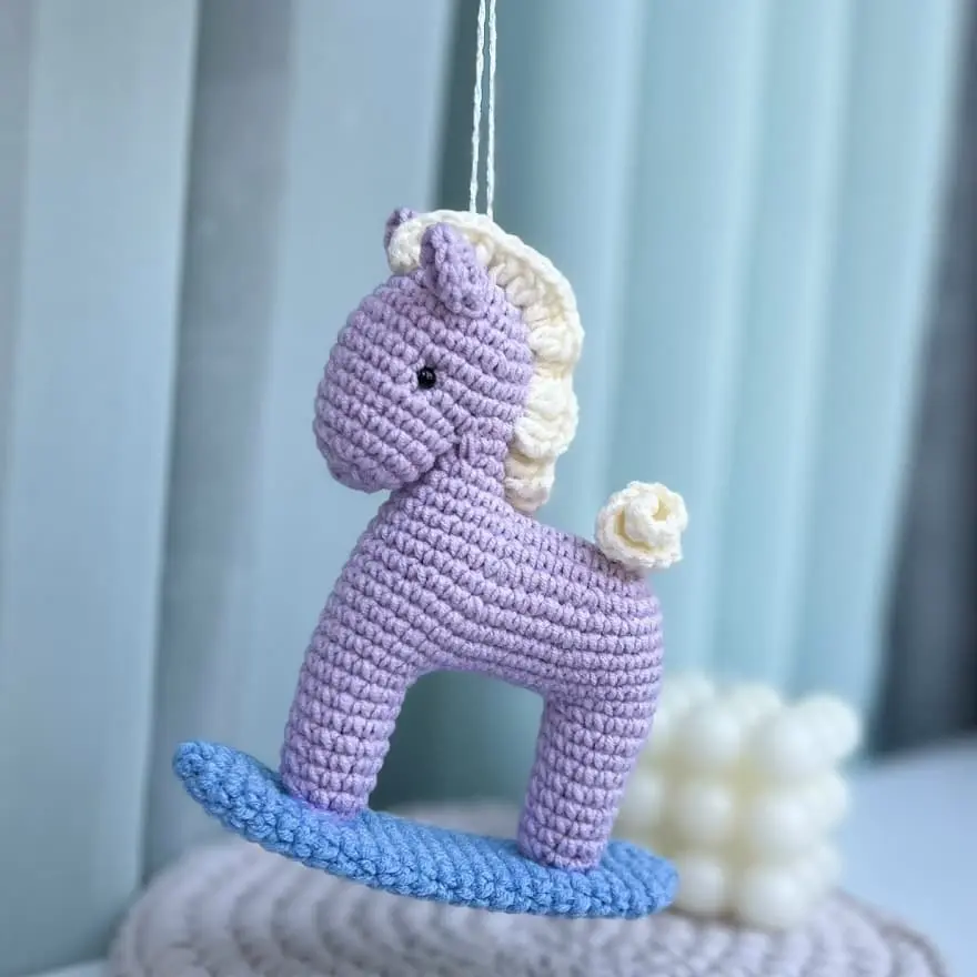 Crochet rocking horse amigurumi Crochet rocking horse amigurumi