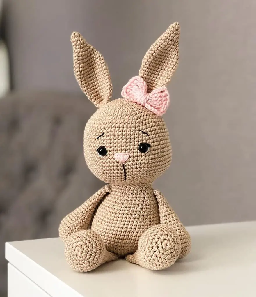Lovely bunny free amigurumi pattern
