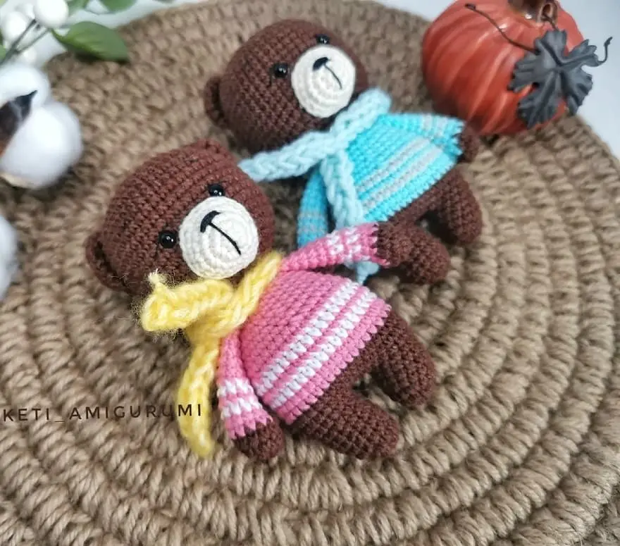 Amigurumi bear crochet toy Amigurumi bear crochet toy