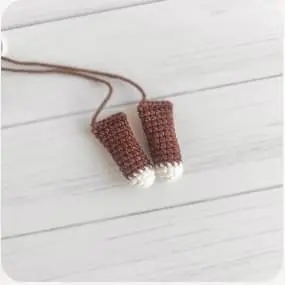 Amigurumi horse: legs Amigurumi horse legs