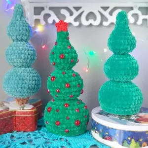 Crochet Christmas tree pattern