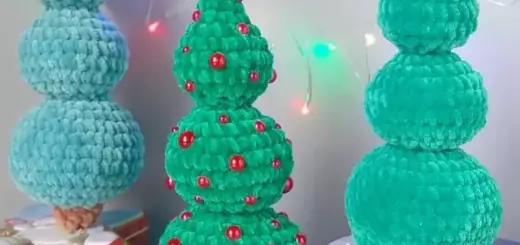Crochet Christmas tree pattern