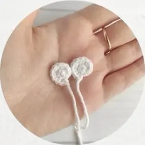 Crochet eye whites Crochet eye whites