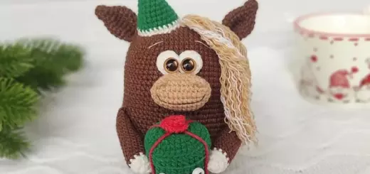 Cute horse amigurumi