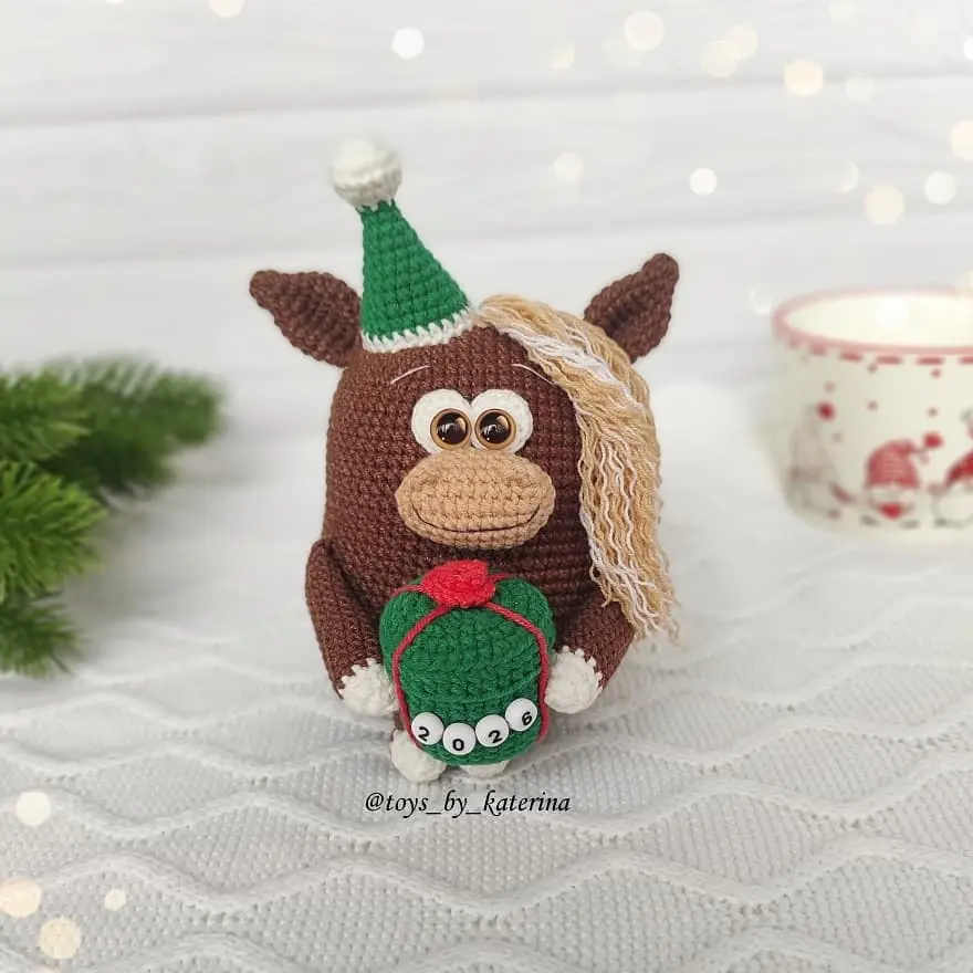 Cute horse amigurumi