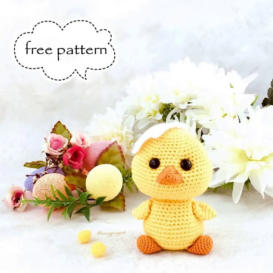 Amigurumi chick free pattern
