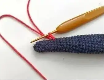 Crochet Toothless tail tutorial