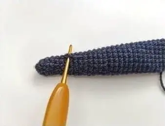 Crochet Toothless tail