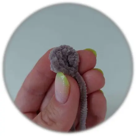 Crochet capybara ear