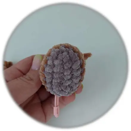 Crochet capybara pattern